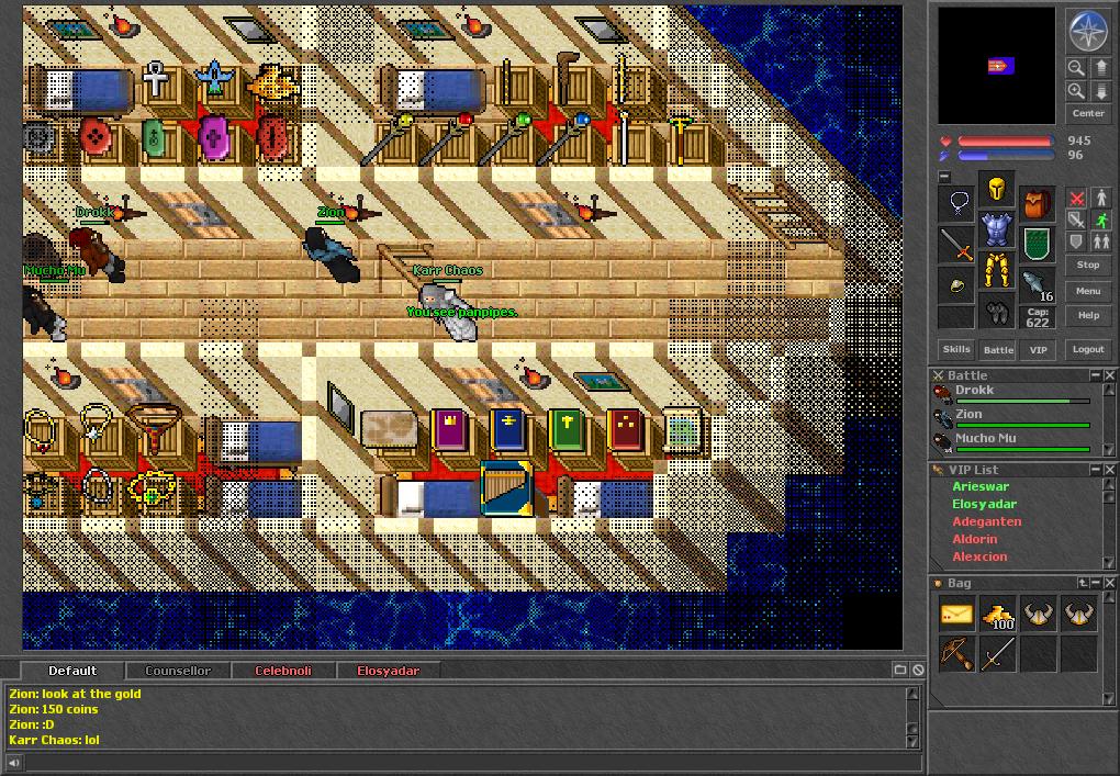 tibia screenshot  Guardians of Tanelorn