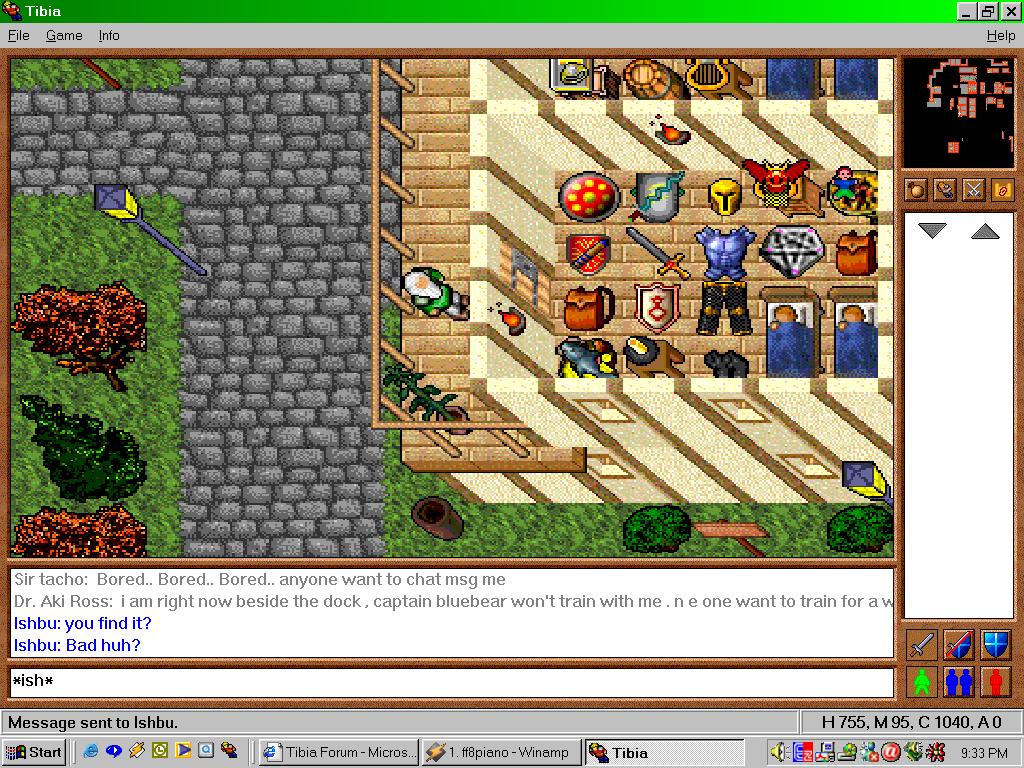 tibia screenshot  Guardians of Tanelorn